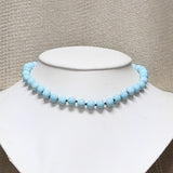 8mm Knotted Natural Stone Choker