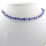 6mm Matte Stone Knotted Choker