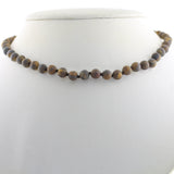 6mm Matte Stone Knotted Choker
