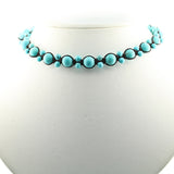 Crocheted Stone Choker