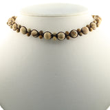 Crocheted Stone Choker