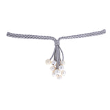 Pearl and Suede Choker