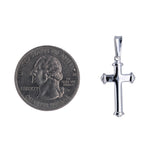 Silver Cross Charm