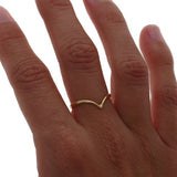 Gold Chevron Stacker