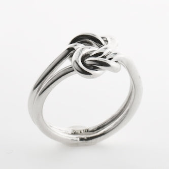 Double on sale knot ring