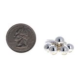 Cha Cha Silver Bead Ring