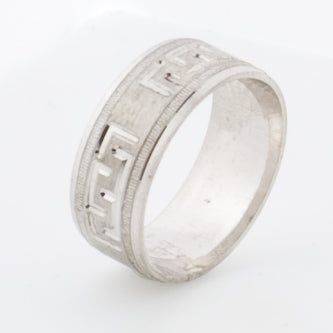 Abstract Men's Ring