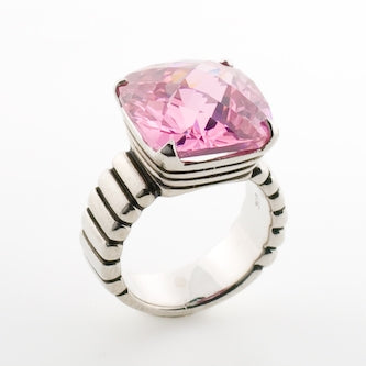 Punked Out Pink Ice Ring