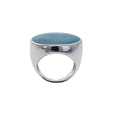 Modern Turquoise Ring