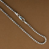 3mm Antiqued Round Box Chain