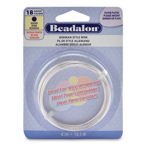 Silver Round Beadalon Wire