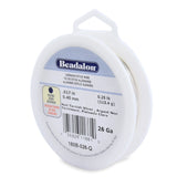 1/4 Lb Silver Beadalon Round Wire