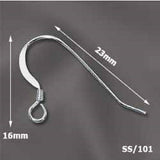 Earwire with Coil & Long Tail