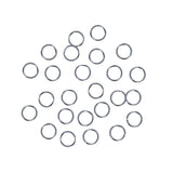 8mm 19 gauge Sterling Silver Open Jump Ring