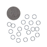8mm 19 gauge Sterling Silver Open Jump Ring