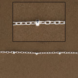 Sterling Silver Satellite Chain by the foot
