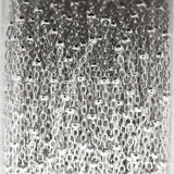 Sterling Silver Satellite Chain by the foot