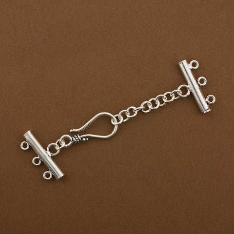 Three Ring Bar Clasp With J Hook