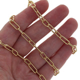 Gold Vermeil Braided Paperclip Chain
