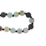 60inch 6mm Natural Stone Necklace