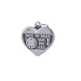 It's A Girl My Name Is Heart Charm