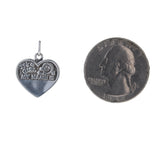 It's A Girl My Name Is Heart Charm