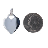 Engravable Heart Charm