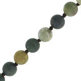 60inch 8mm Matte Stones Knotted