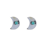 Turquoise Moon Studs
