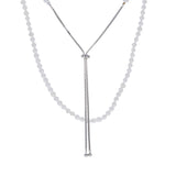 Adjustable Pearl Necklace