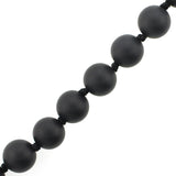 60inch 8mm Matte Stones Knotted