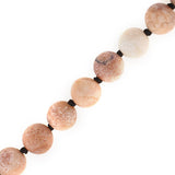 60inch 8mm Matte Stones Knotted