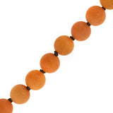 60inch 8mm Matte Stones Knotted