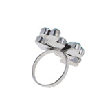 Mosaic Turquoise Cross Ring