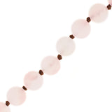 60inch 8mm Matte Stones Knotted