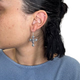 Virgen Guadalupe Cross Dangles