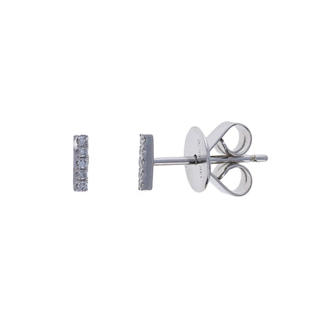 Genuine 14kt Diamond Studs