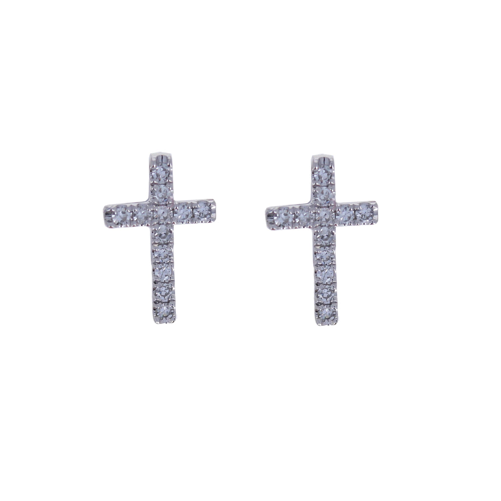 Genuine 14kt Diamond Crosses