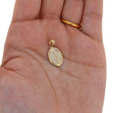 Small 14kt Miraculous Mary Medallion