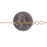 GF Clover Charm Cable Chain