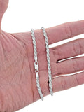 3.2mm Diamond Cut Rope Chain