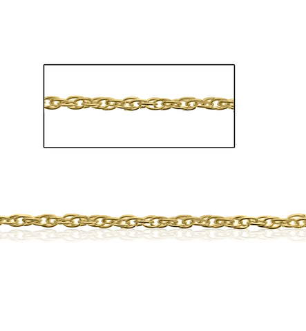 Gold Filled 1.5mm Rope Chain