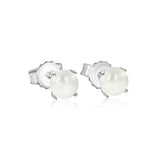 Prong Set Pearl Studs