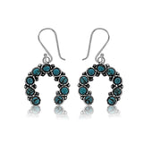 Turquoise Naja Cluster Earrings