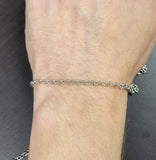 SS Antiqued Pattern Cable Chain