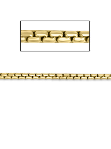 GF 2.5mm Venetian Box Chain