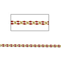 GF Red Enamel Drawn Cable Chain