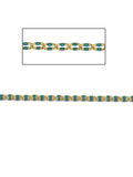 GF Turquoise Enamel Drawn Cable Chain