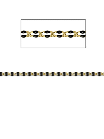 GF Black Enamel Drawn Cable Chain