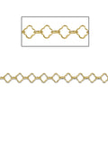 14k Gold Filled Clover Charm Chain